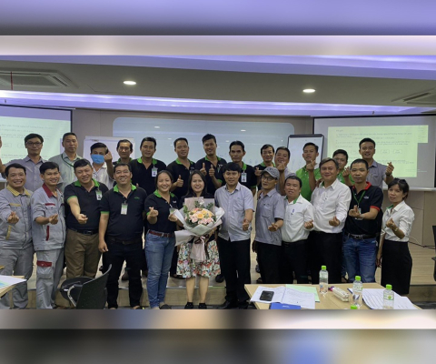 Khóa học Áp dụng công cụ năng suất chất lượng IE - LEAN tại Công Ty Kềm Nghĩa